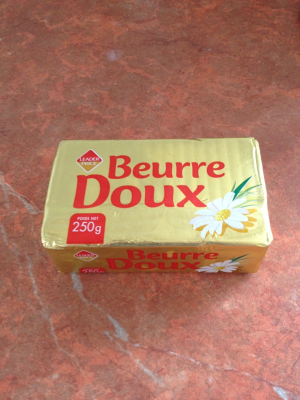 Beurre doux 250g – vracandgo