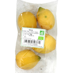 Citrons jaunes bio