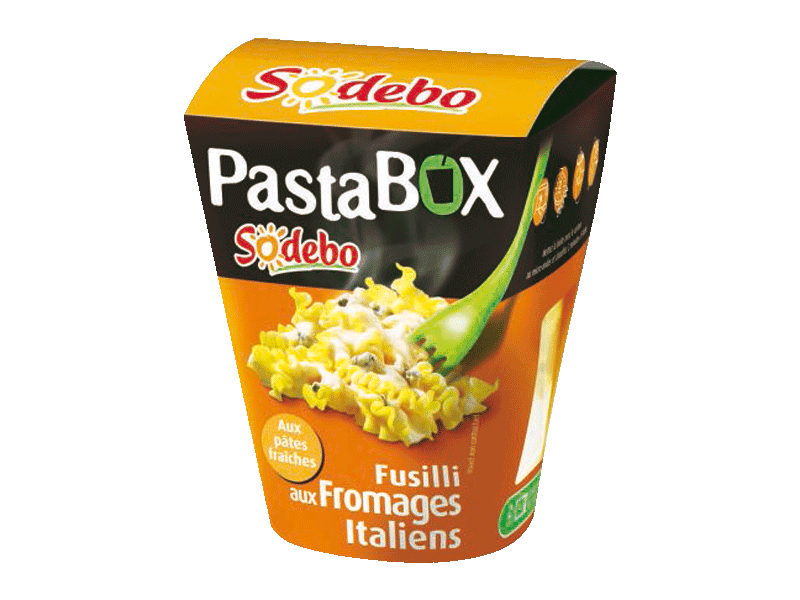 PastaBox - Fusilli à la Carbonara - Sodebo - 300 g
