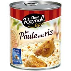 Poule au riz Coeur du Marche RAYNAL& ROQUELAURE, 840g