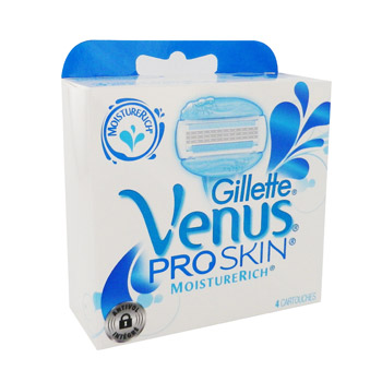 Lames venus proskin moisturerich Gillette x4