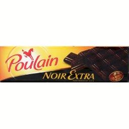 Poulain Noir Extra - Tablette chocolat noir