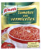 Knorr Soupe déshydratée tomates vermicelles 67g - DISCOUNT