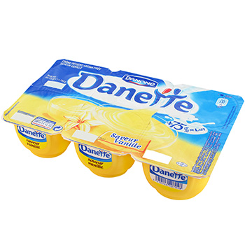 Creme dessert Danone Danette Vanille 6x125g