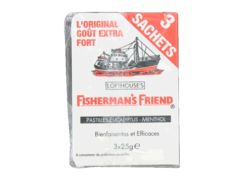 Pastilles au menthol et eucalyptus FISHERMAN'S FRIEND, 3x25g