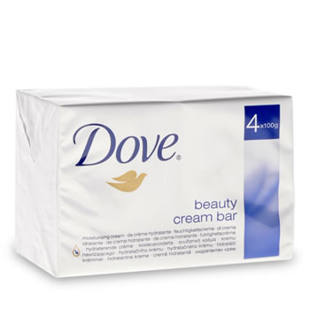 Savon Dove Beauty cream bar 4x100g
