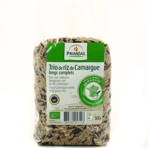 Trio de riz de Camargue long complets