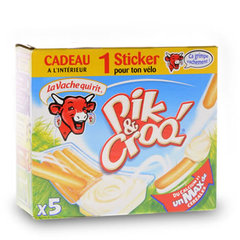 Pik et croq' - Specialite fromagere fondue et biscuits - 5 barquettes