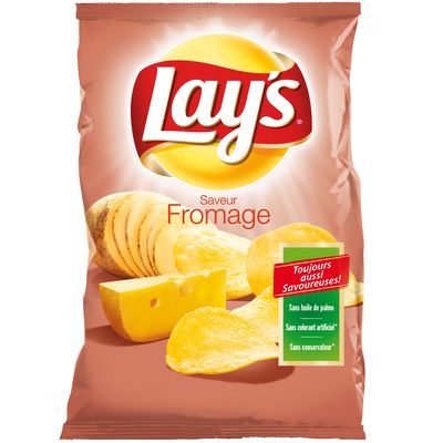 Chips saveur fromage Lay's sachet 120g