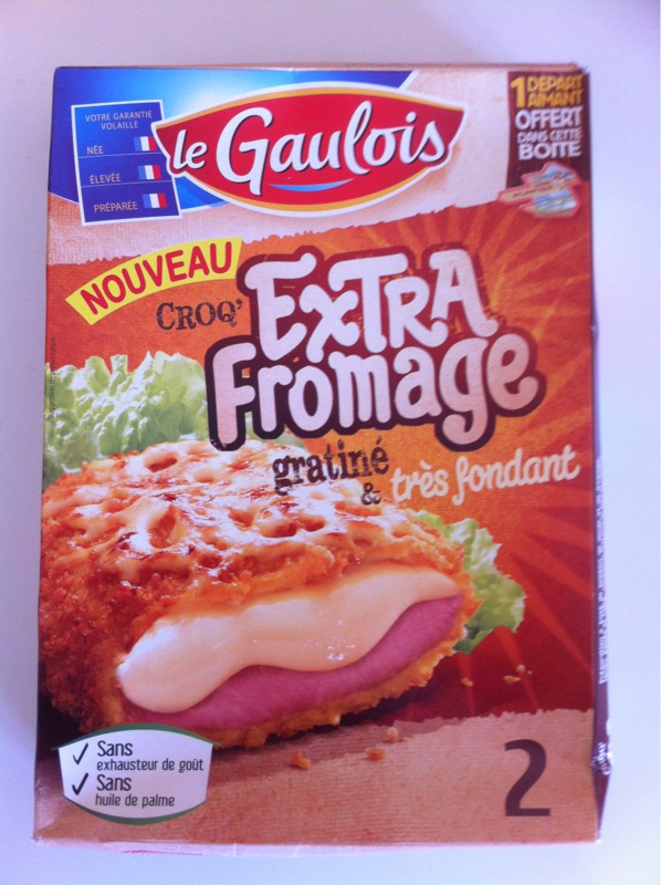 Panés Croq' Extra fromage gratiné Le Gaulois