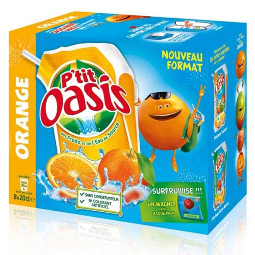 P'tit OASIS Orange, 8x20cl