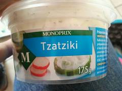 Tzatziki, préparation à base de fromage blanc et de concombre