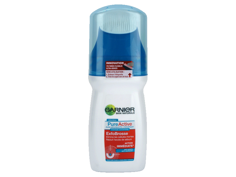 Garnier pure active exfobrosse gel nettoyant 150ml