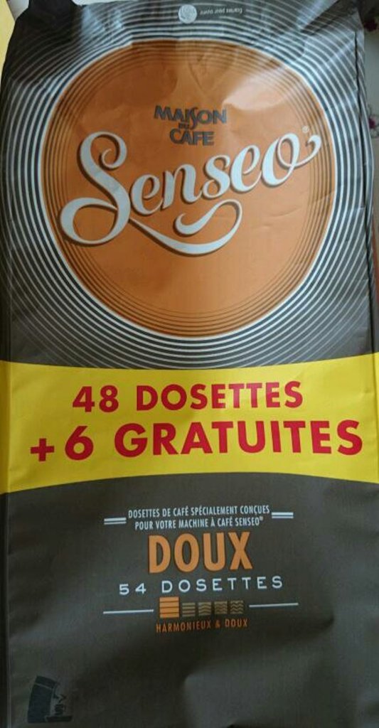 Dosettes café doux - Senseo 54 dosettes 375 g