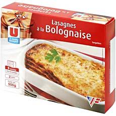 Lasagne a la bolognaise U, 500g