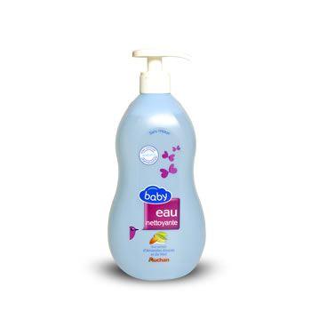 Auchan baby eau nettoyante pompe 750ml - Tous les produits