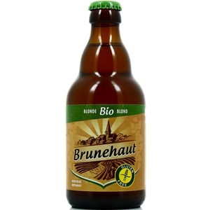 Brunehaut biere blonde bio sans gluten 6,5° -33cl