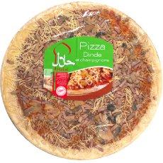 Pizza Reghalal Dinde champignons halal 450g