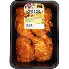 Cuisses de poulet avec dos au paprika