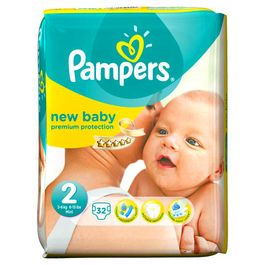 Couches Pampers New Baby Mini x32