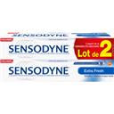 Sensodyne Dentifrice Extra Fresh sensation fraîcheur longue durée le lot de 2 tubes de 75 ml