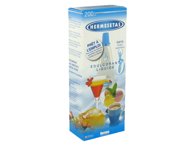 Edulcorant poudre sans aspartame - Hermesetas - 90 g