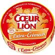 Coulommiers l'extra crémeux au lait pasteurisé COEUR DE LION, 23% de MG, 385G