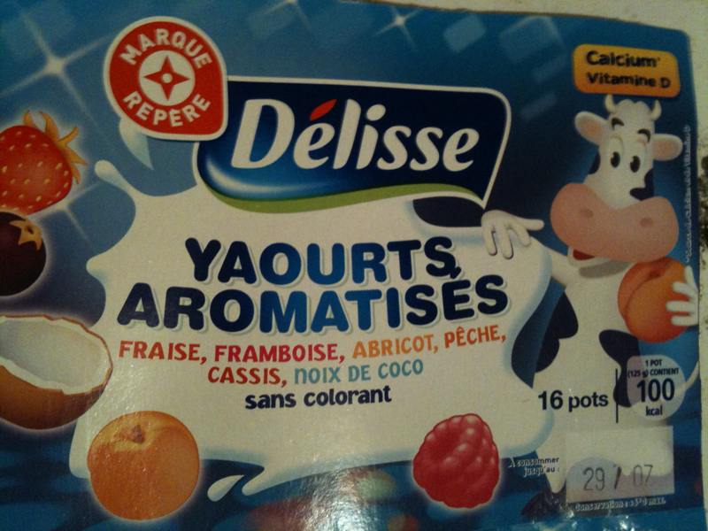 yaourts aromatisés aux fruits - 16 x 125 g - DELISSE