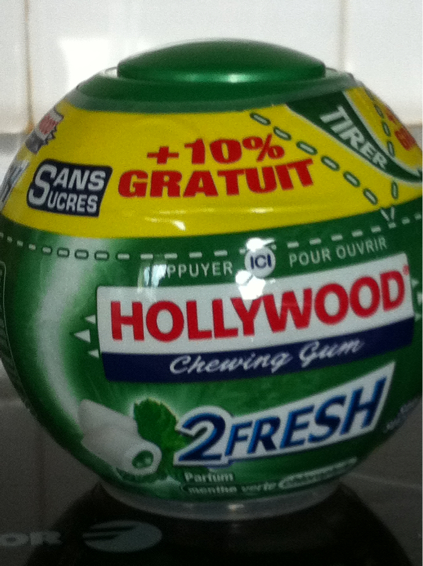 Hollywood sphere 2 fresh menthe verte dragee x44