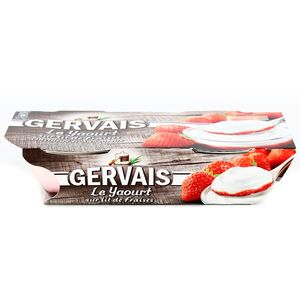 Gervais Le Yaourt sur lit de fraises