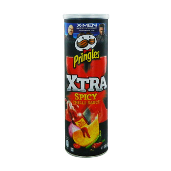 Tuiles Pringles Xtra Sauce chili - 150g