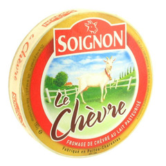 Fromage au lait de chevre pasteurise SOIGNON, 180g