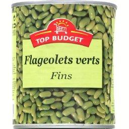 Flageolets verts fins, la boite, 850ml