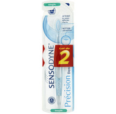 Sensodyne brosse a dents precision souple x2