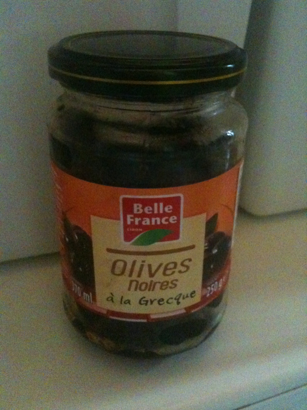 Olives Noires Ent.Grec. Bx 250g