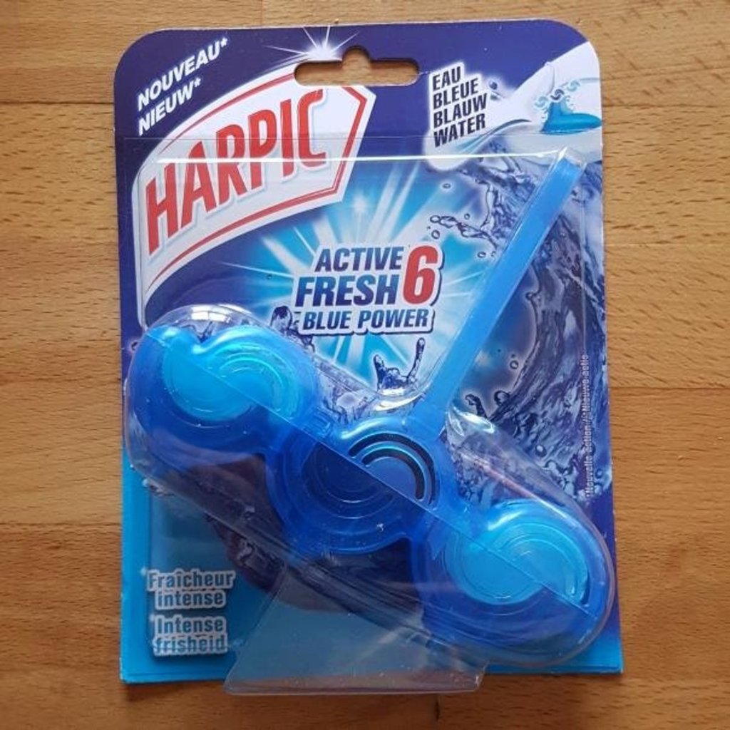 Bloc cuvette active fresh eau bleue fraîcheur intense, HARPIC