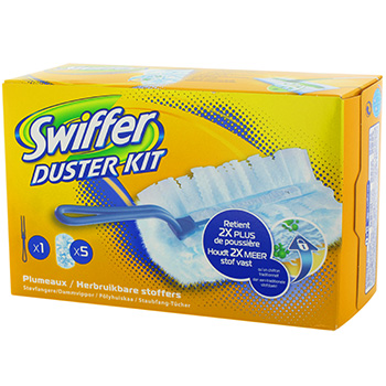 SWIFFER Duster kit plumeau poussière et 5 recharges 5 recharges 1