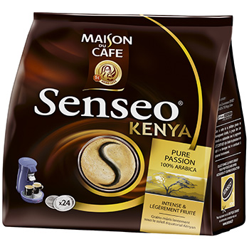 Dosettes Maison du Cafe Senseo Kenya 166g