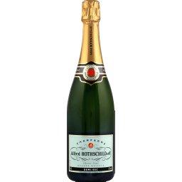 Champagne demi sec ALFRED DE ROTHSCHILD & CIE, 75cl