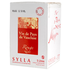 Vin rouge de pays Vaucluse BIB 5l