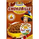 Chokobille, boules de cereales soufflees au chocolat en poudre, la boite, 375g