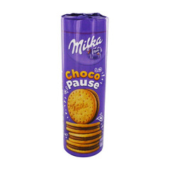 Biscuits sables fourres chocolat Choco Pause MILKA, 260g