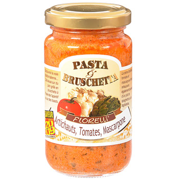 Artichauts, tomate, mascarpone - Pasta & Bruschetta