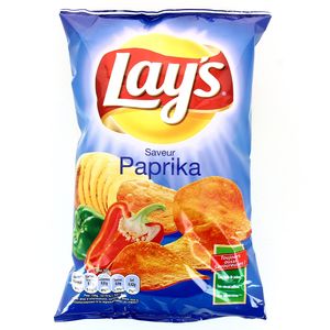 Chips cuites au four saveur Paprika Lay's sachet de 130g