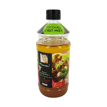 Sauce salade légère à l'huile d'Olive et au Citron - Carrefour - 50 cl