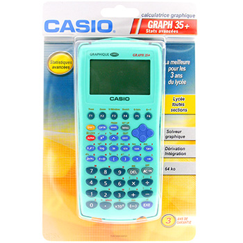 Manuel de L'utilisateur : Calculatrice Casio graph 35 + graph 65