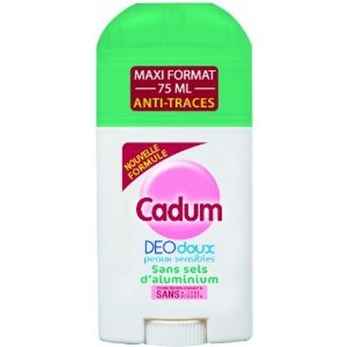 Cadum deodorant femme doux sans sel d'aluminium 75ml
