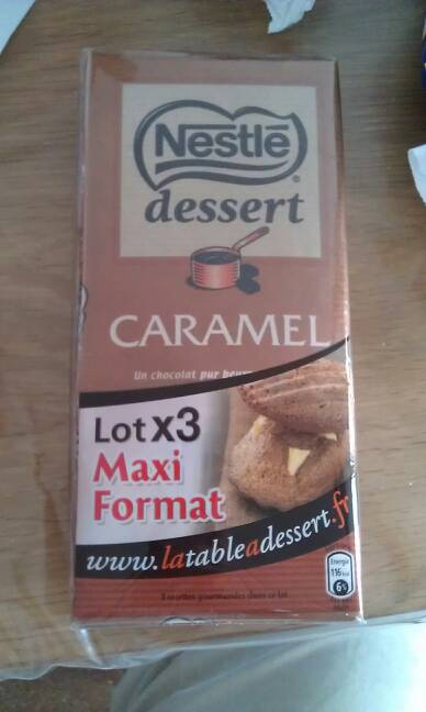 Nestle dessert caramel 3x170g 