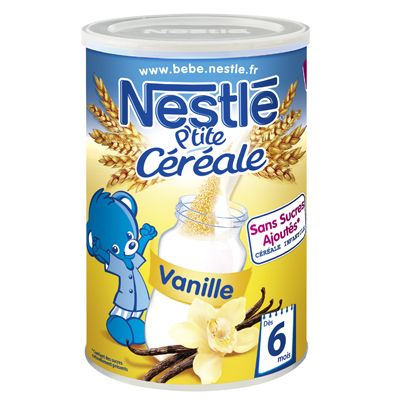 P'tite Cereale - Vanille, des 6M