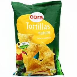 Cora tortilla chips nature 150g